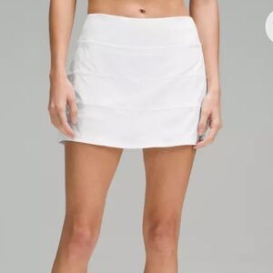 Lululemon Pace Rival Skirt Skort White